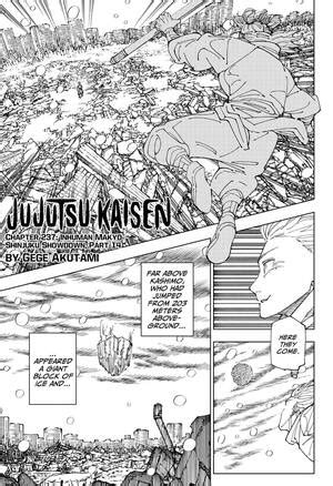 chapter 237 jjk release date|When Does Chapter 237 of the Jujutsu Kaisen Manga。